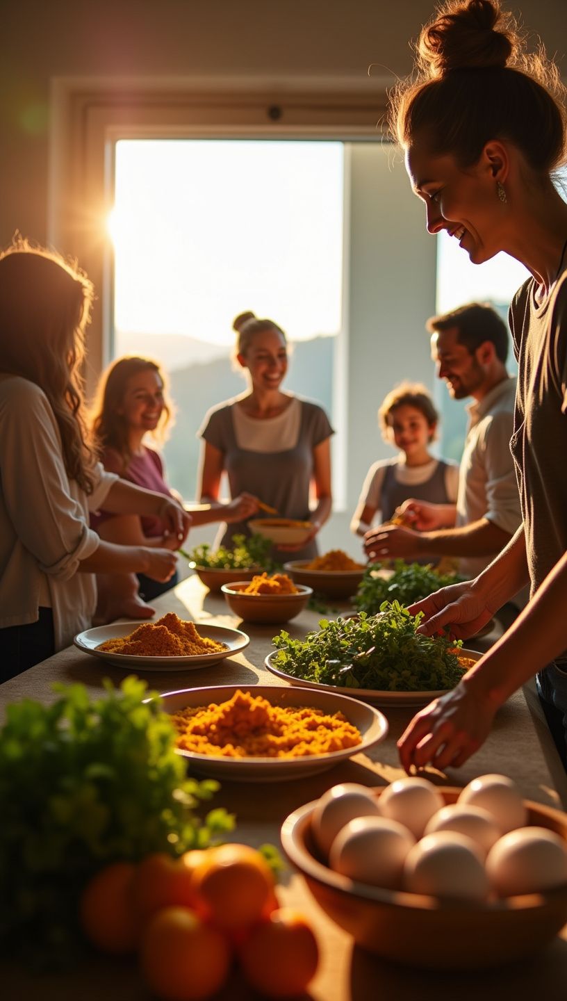 Διαδικασία προετοιμασίας πιάτου με κουρκουμά